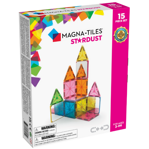 Magna-Tiles - Stardust - 15 Piece Set