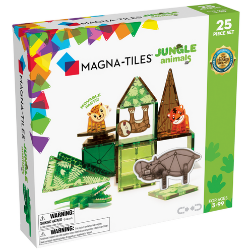 Magna-Tiles - Jungle Animals - 25 Piece Set