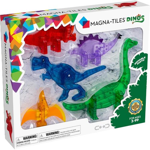 Magna-Tiles - Dinos - 5 Piece Set