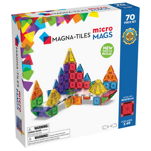 Magna-Tiles - microMAGS 70 Piece Set