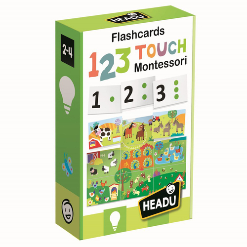 Headu - Montessori Flashcards 123 Touch