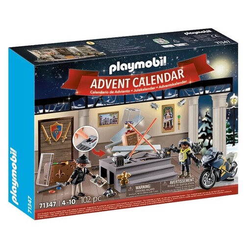 Playmobil - Advent Calendar Police Museum Theft 71347