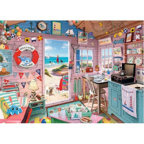 Ravensburger - My Haven The Beach Hut Puzzle 1000pc