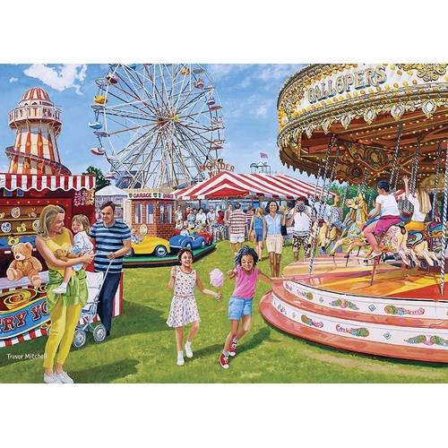 Ravensburger - Vintage Fairground Fun Puzzle 1000pc