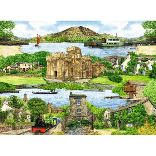 Ravensburger - Escape to The Lake District Puzzle 500pc