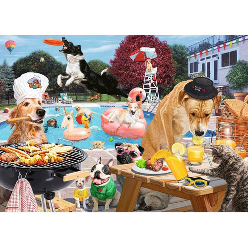 Ravensburger - Dog Days Of Summer Puzzle 1000pc