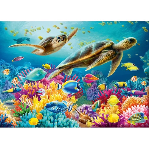 Ravensburger - Blue Underwater World Puzzle 1000pc