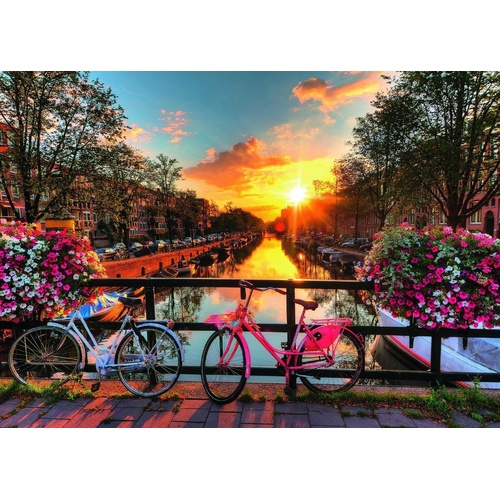 Ravensburger - Bicycles in Amsterdam Puzzle 1000pc