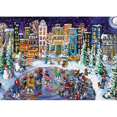 Ravensburger - Canadian City Lights Puzzle 1000pc