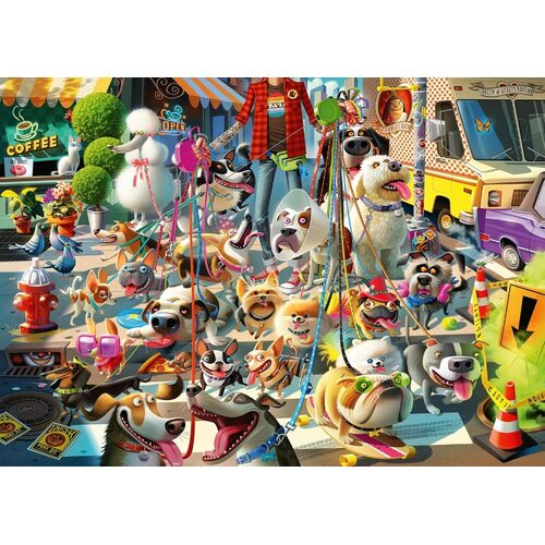 Ravensburger - The Dog Walker Puzzle 1000pc