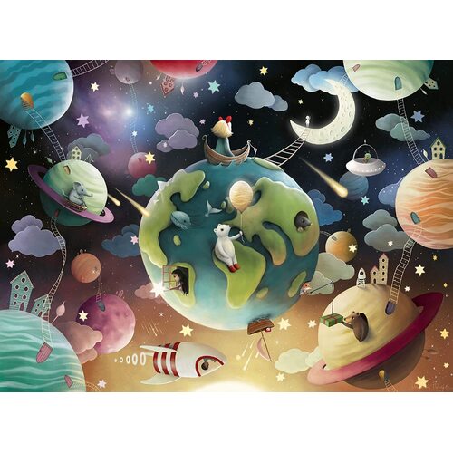 Ravensburger - Planet Playground Puzzle 100pc