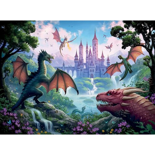 Ravensburger - The Dragon's Wrath Puzzle 300pc