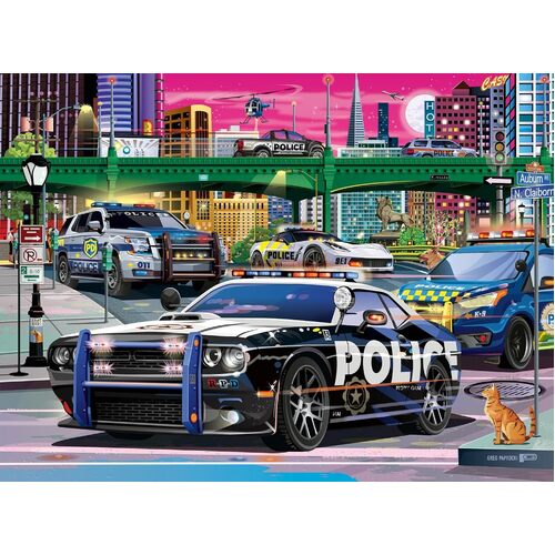 Ravensburger - Police on Patrol Puzzle 150pc