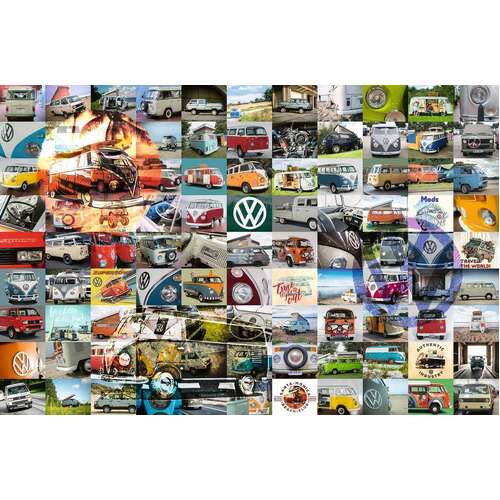 Ravensburger - 99 VW Bulli Moments Puzzle 3000pc