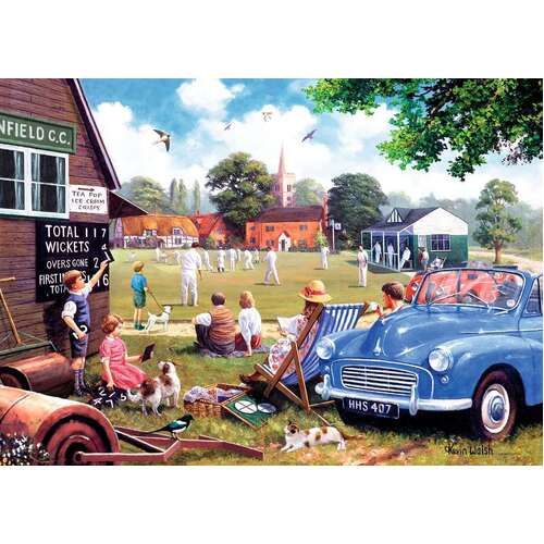 Ravensburger - Leisure Days: The Scoreboard End Puzzle 1000pc