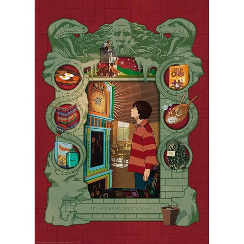 Ravensburger - Harry Potter at Weasley Family Puzzle 1000pc