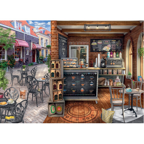 Ravensburger - Quaint Cafe Puzzle 1000pc