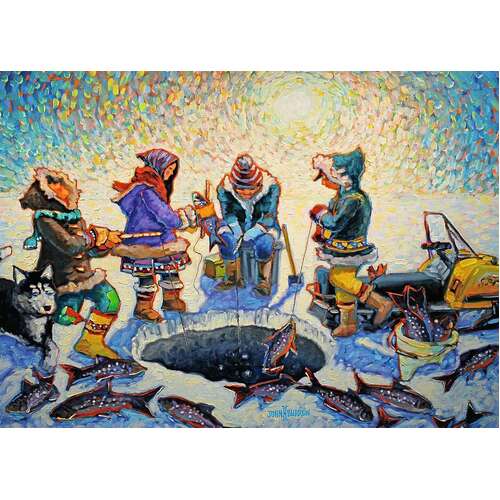 Ravensburger - Ice Fishing Puzzle 1000pc