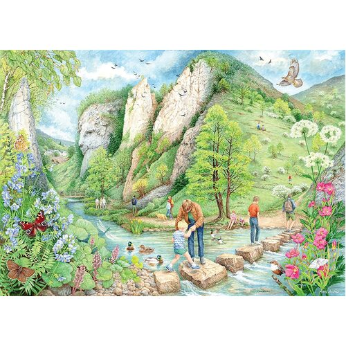 Ravensburger - Dovedale Walk World Puzzle 1000pc