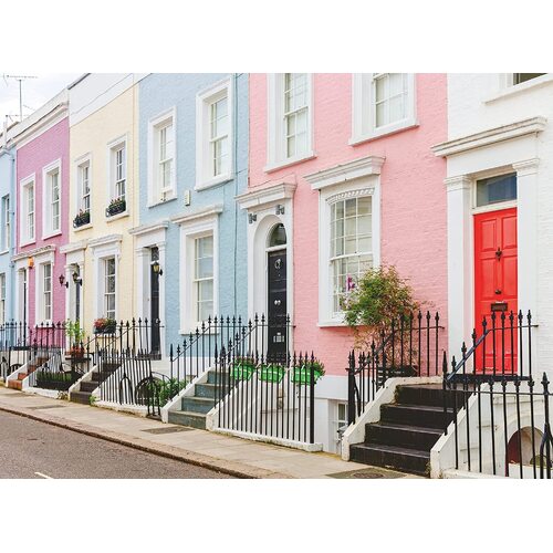 Ravensburger - Colourful London Townhouses Puzzle 500pc