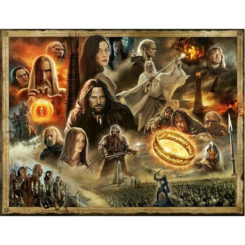 Ravensburger - Lord of the Rings The Two Towers Puzzle 2000pc