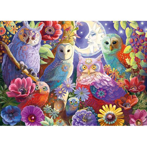 Ravensburger - Night Owl Hoot Large Format Puzzle 300pc