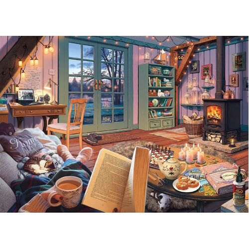 Ravensburger - Cozy Retreat Large Format Puzzle 300pc