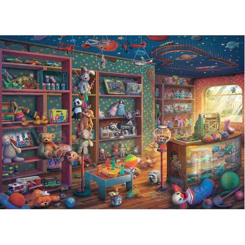 Ravensburger - Tattered Toy Store Puzzle 1000pc