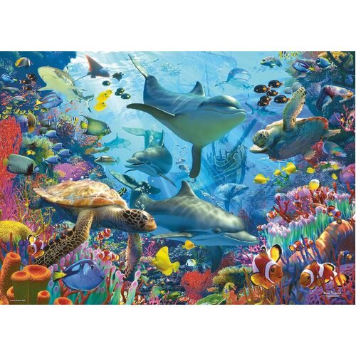 Ravensburger - Coral Retreat Puzzle 1000pc