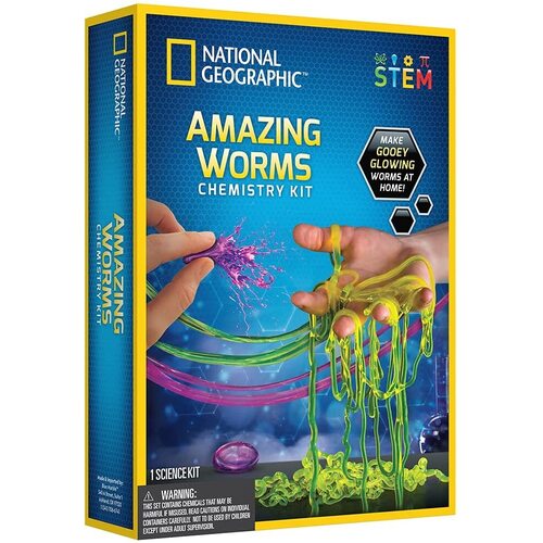 National Geographic - Amazing Worms Chemistry Kit