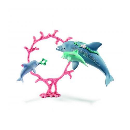 Schleich - Dolphin Mum With Babies 41463