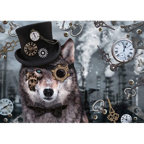 Schmidt - Steampunk Wolf Puzzle 1000pc