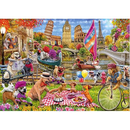 Schmidt - Sundram Dog Mania Puzzle 1000pc