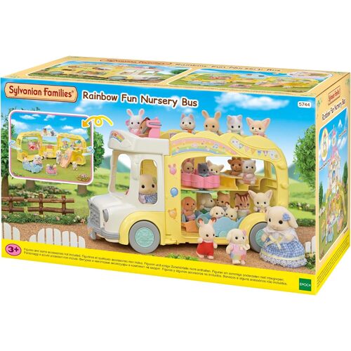 Sylvanian Families - Rainbow Fun Nursery Bus