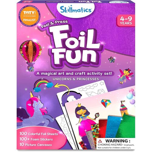 Skillmatics - Foil Fun Unicorns & Princesses