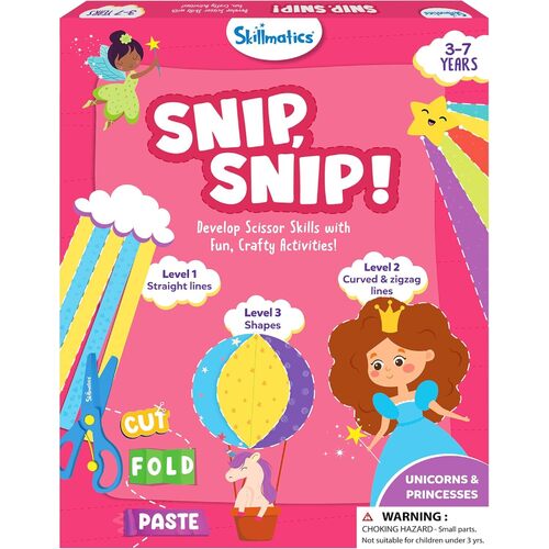 Skillmatics - Snip, Snip! Unicorns & Princesses