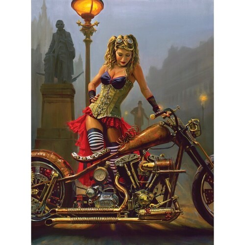 Sunsout - Steam Punk Seduction Puzzle 1000pc