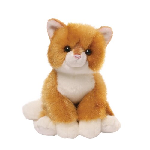 brown tabby cat plush