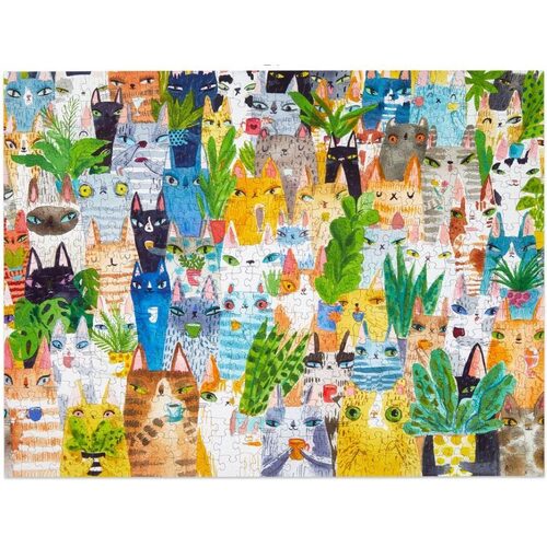 WerkShoppe - Cat Plant Exchange Puzzle 500pc